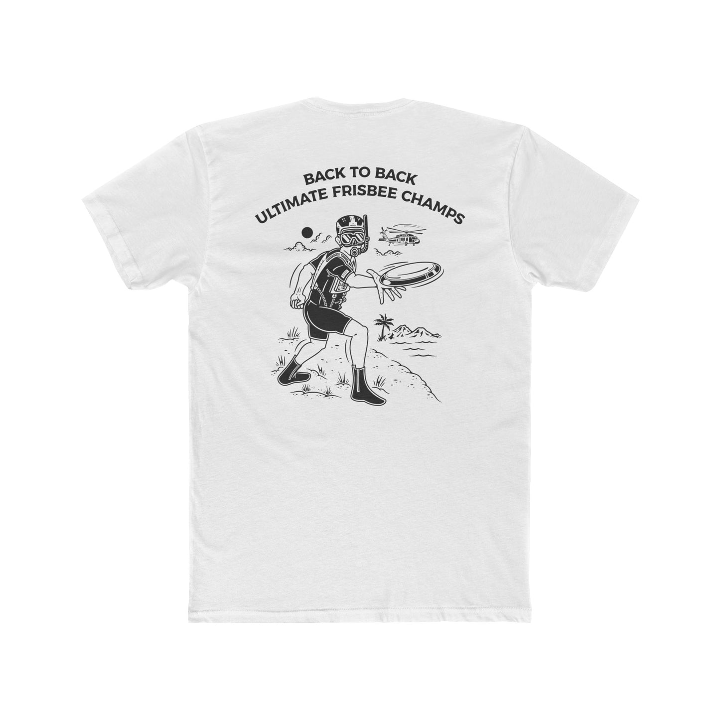 Ultimate Frisbee Champs Tee — “Back to Back” Vintage Disc Shirt
