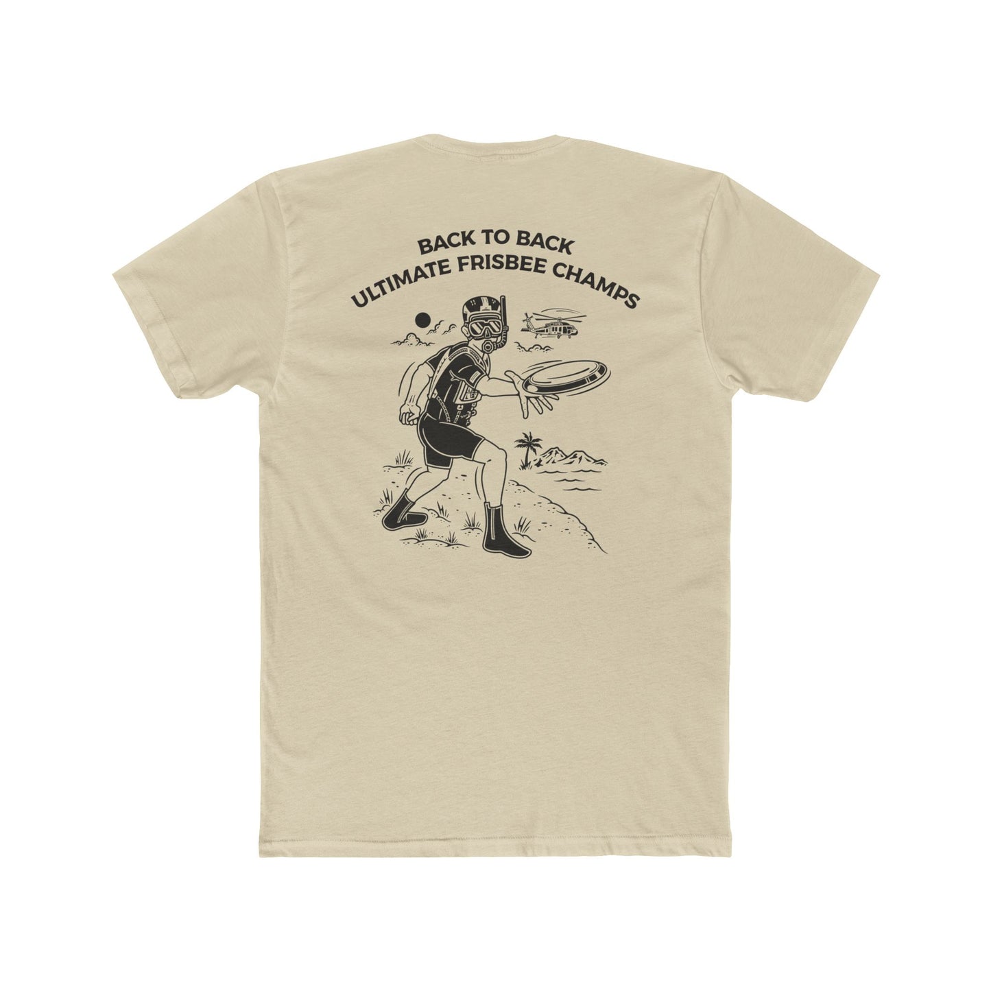 Ultimate Frisbee Champs Tee — “Back to Back” Vintage Disc Shirt