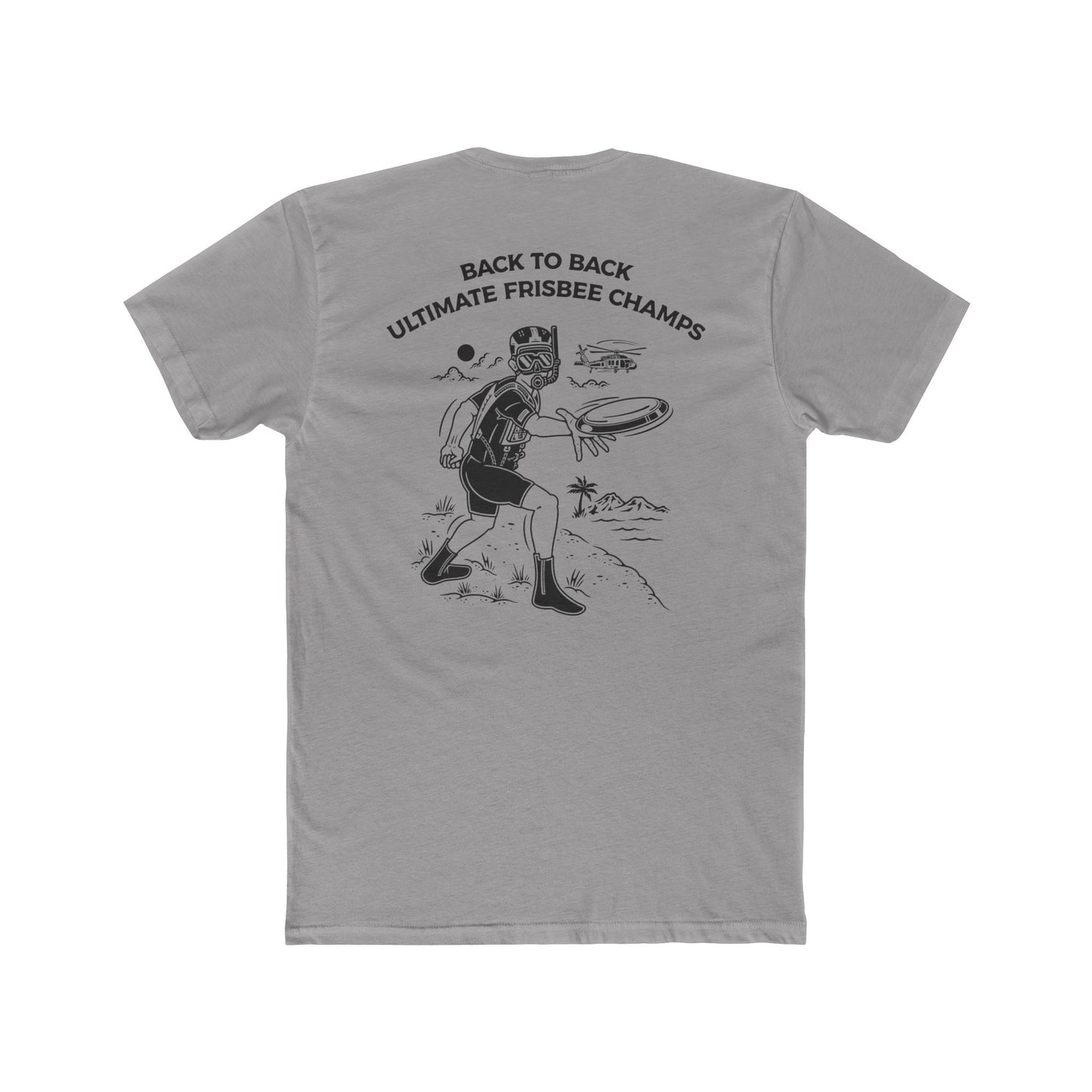 Ultimate Frisbee Champs Tee — “Back to Back” Vintage Disc Shirt