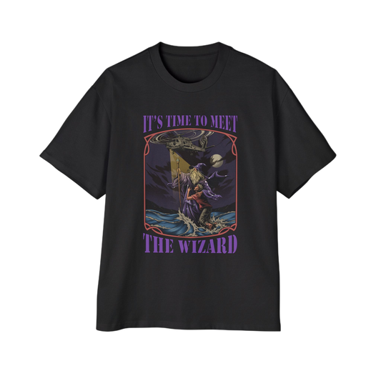 It's Time to Meet The Wizard Heavy Weight Tee